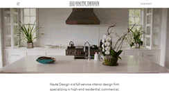 Desktop Screenshot of hautedesign.com