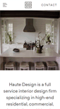 Mobile Screenshot of hautedesign.com